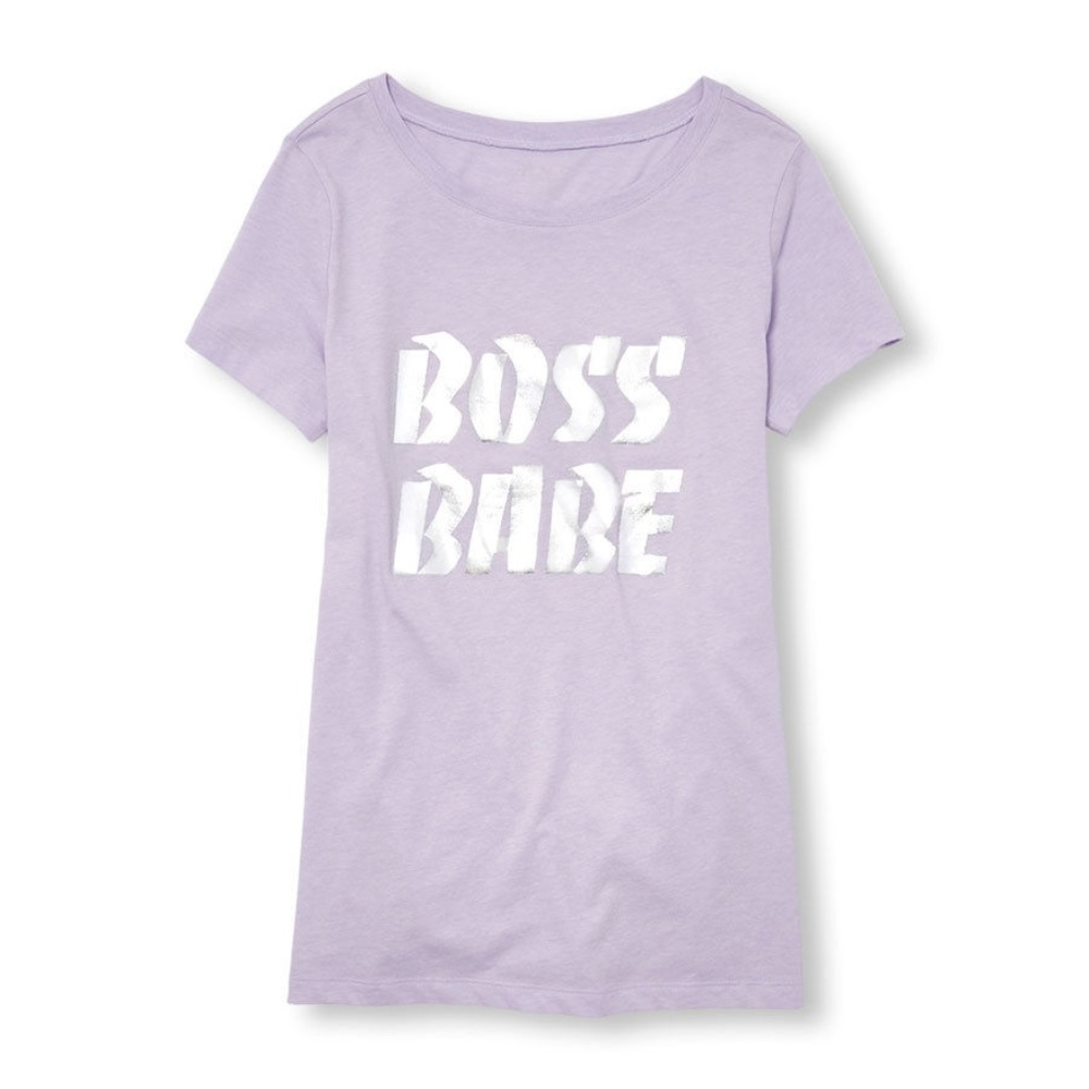 🚫SOLD🚫"BOSS BABE" Graphic Tee Women's Print Shi